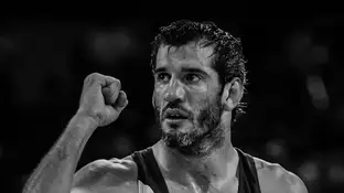 El luchador Buvaisar Saitiev El luchador Buvaisar Saitiev