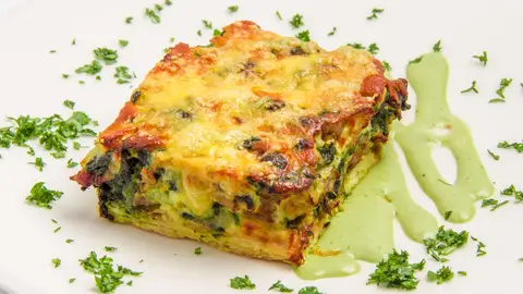 Lasaña de verduras Lasaña de verduras