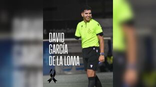 Muere David Garc&iacute;a a los 31 a&ntilde;os, el &aacute;rbitro que tuvo que amputarse el brazo por un c&aacute;ncer