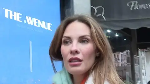 Jessica Bueno, en Madrid Jessica Bueno, en Madrid