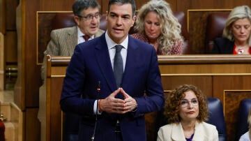 El presidente del Gobierno, Pedro Sánchez