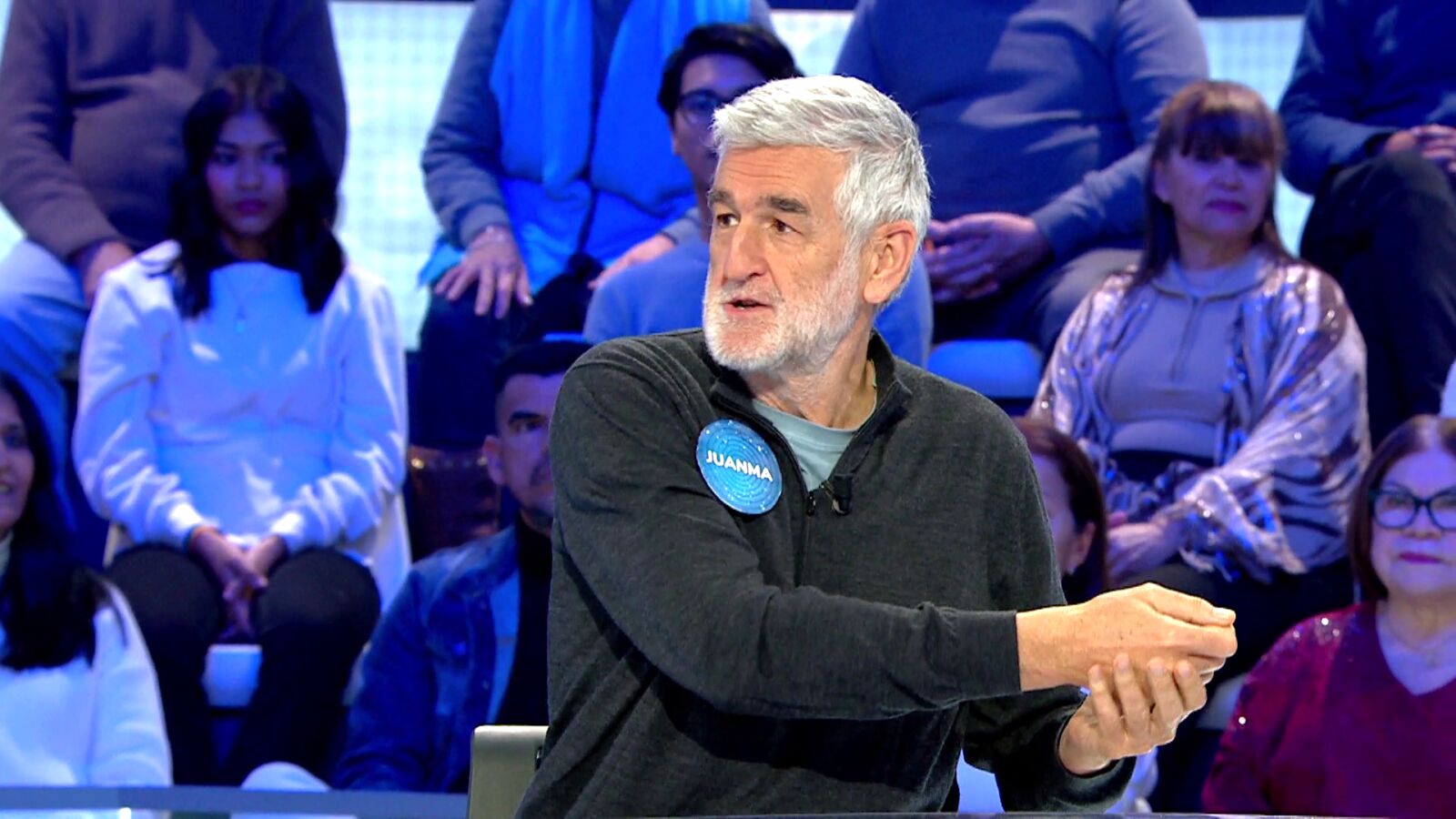La ‘fría’ razón por la que Juanma López Iturriaga se preocupa por Manu en Pasapalabra