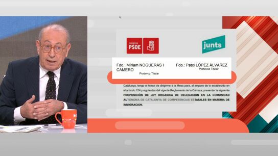 Nicol&aacute;s Redondo, cesi&oacute;n Inmigraci&oacute;n Catalu&ntilde;a