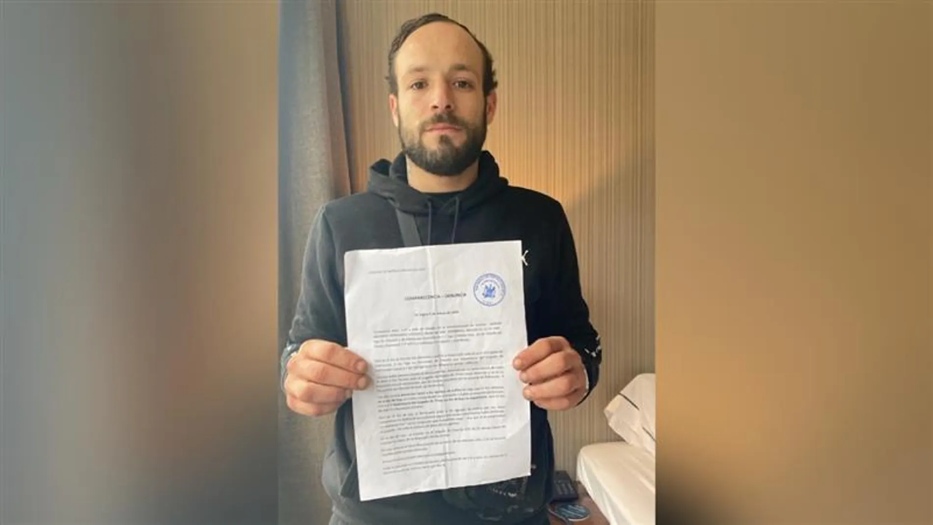 El detenido en un hotel de Vigo por error El detenido en un hotel de Vigo por error