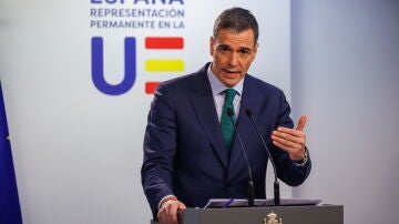 El presidente del Gobierno, Pedro Sánchez