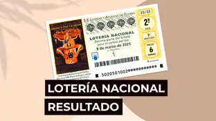 Sorteo Lotería Nacional: Comprobar décimo de hoy sábado 8 de marzo, en directo Sorteo Lotería Nacional: Comprobar décimo de hoy sábado 8 de marzo, en directo