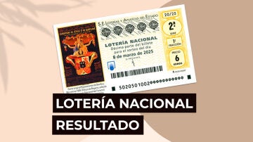 Sorteo Lotería Nacional: Comprobar décimo de hoy sábado 8 de marzo, en directo