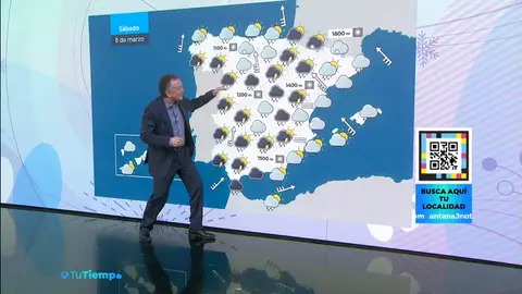 La previsión del tiempo de Roberto Brasero La previsión del tiempo de Roberto Brasero