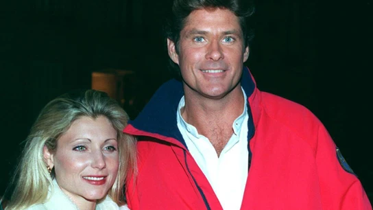 David Hasselhoff y su exmujer Pamela Bach David Hasselhoff y su exmujer Pamela Bach