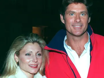 David Hasselhoff y su exmujer Pamela Bach David Hasselhoff y su exmujer Pamela Bach