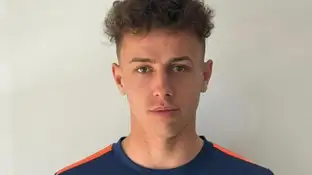 El futbolista fallecido Luca Manolache El futbolista fallecido Luca Manolache