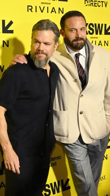 Matt Damon y Ben Affleck en SXSW Matt Damon y Ben Affleck en SXSW