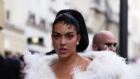 Georgina Rodríguez, en París Georgina Rodríguez, en París