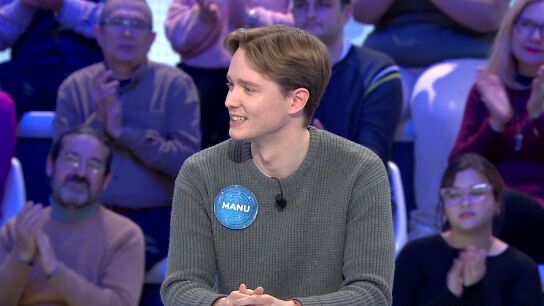El sorprendente parecido de Manu con uno de los nuevos invitados de Pasapalabra