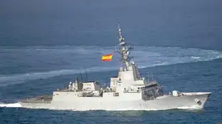 Un buque de la Armada vigila la travesía de un submarino ruso en el Mediterráneo Un buque de la Armada vigila la travesía de un submarino ruso en el Mediterráneo
