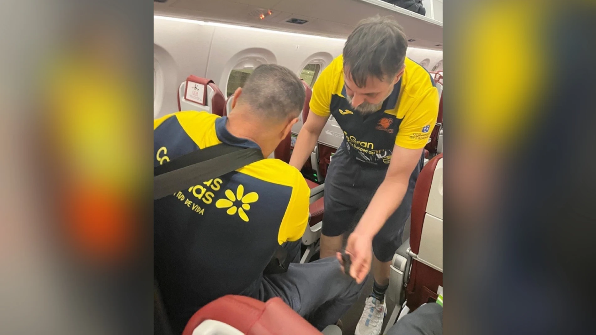 El equipo de baloncesto en silla de ruedas Econy Gran Canaria denuncia trato vejatorio en el aeropuerto de Barajas El equipo de baloncesto en silla de ruedas Econy Gran Canaria denuncia trato vejatorio en el aeropuerto de Barajas