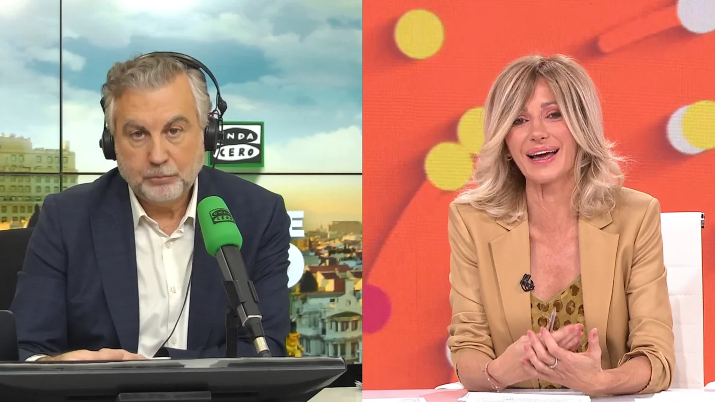 Carlos Alsina en Espejo Público. Carlos Alsina en Espejo Público.