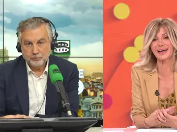 Carlos Alsina en Espejo Público. Carlos Alsina en Espejo Público.
