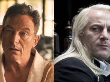 Jason Isaacs en The White Lotus y como Lucius Malfoy en Harry Potter Jason Isaacs en The White Lotus y como Lucius Malfoy en Harry Potter