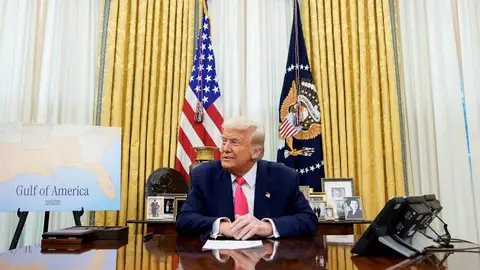 Trump resta importancia a las pérdidas en las bolsas estadounidenses y descarta una recesión en EEUU Trump resta importancia a las pérdidas en las bolsas estadounidenses y descarta una recesión en EEUU