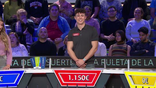 &ldquo;Un concursante con 1.000 euros y un super comod&iacute;n no da ninguna pena&rdquo;: Dani consigue resolver el problem&aacute;tico panel