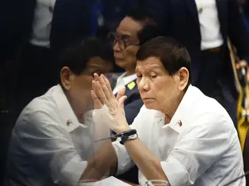 Expresidente filipino Rodrigo Duterte Expresidente filipino Rodrigo Duterte
