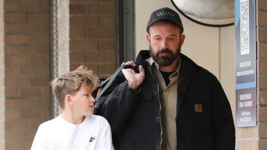 Ben Aflleck y su hijo Samuel