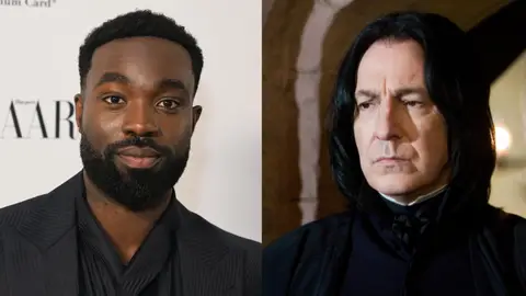 Paapa Essiedu y Alan Rickman Paapa Essiedu y Alan Rickman
