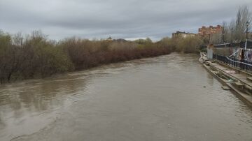 Rio Tajo a su paso por Talavera de la Reina