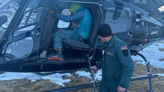 Encuentran el cuerpo sin vida del español tras una avalancha de nieve en la montaña Aragats, Armenia Encuentran el cuerpo sin vida del español tras una avalancha de nieve en la montaña Aragats, Armenia