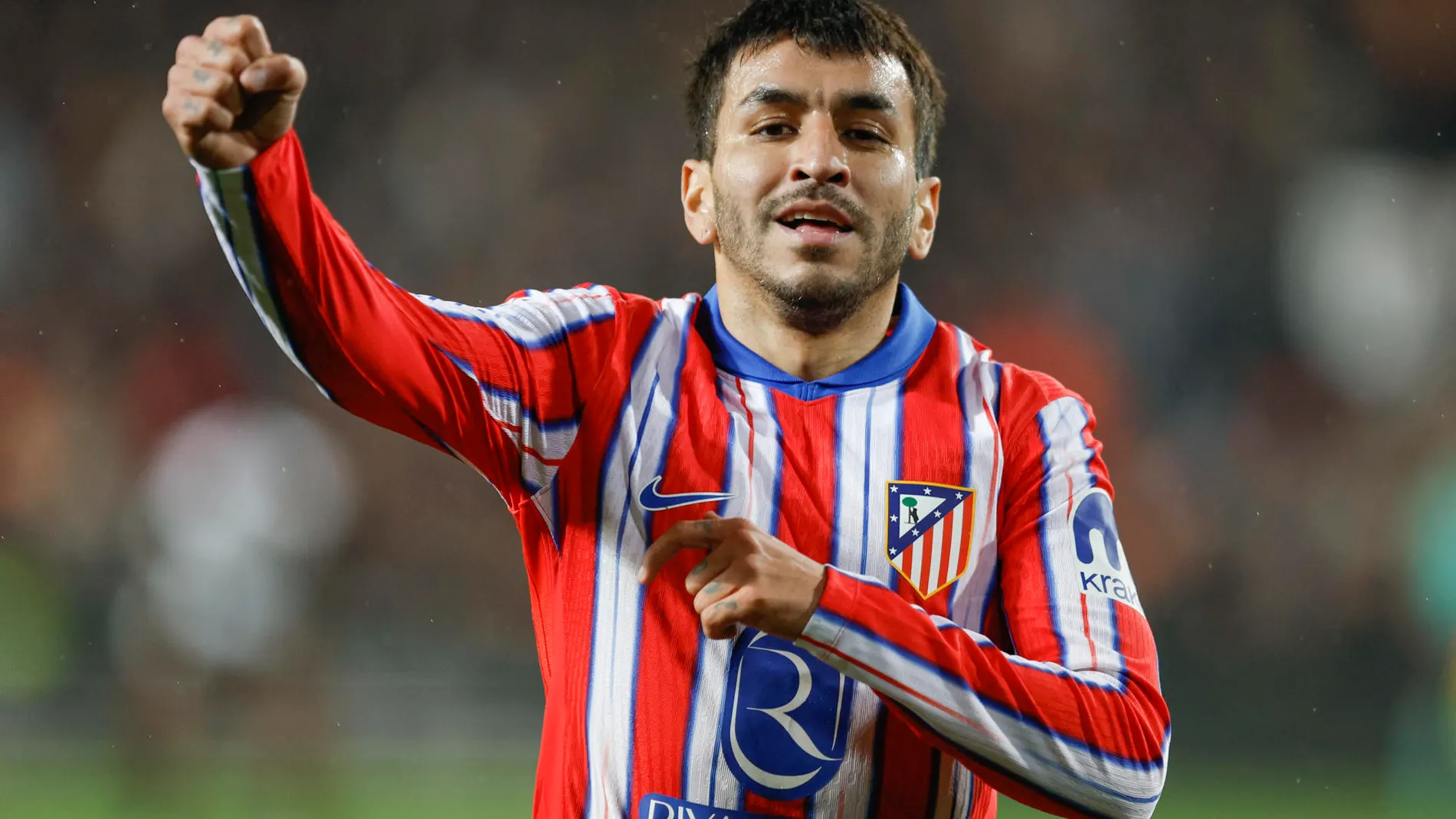 El delantero argentino del Atlético de Madrid, Ángel Correa El delantero argentino del Atlético de Madrid, Ángel Correa