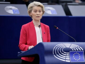 La presidenta de la Comisión Europea, Ursula von der Leyen