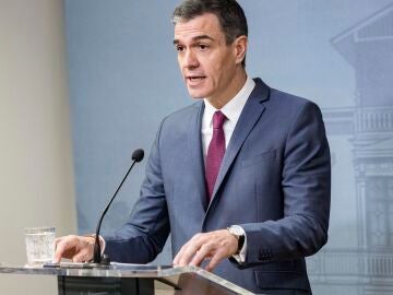 El presidente del Gobierno, Pedro Sánchez