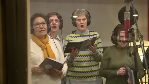 El “coro de la España Vaciada” cumple su sueño y graba un disco El “coro de la España Vaciada” cumple su sueño y graba un disco