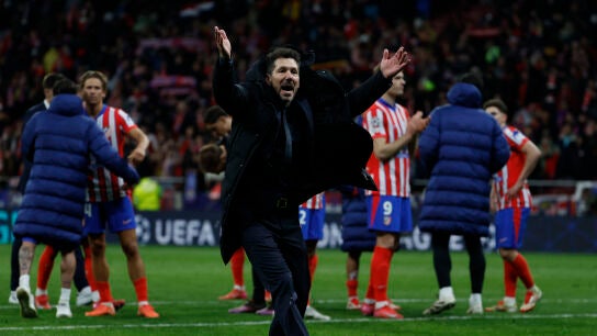 Simeone, tras caer eliminado ante el Real Madrid
