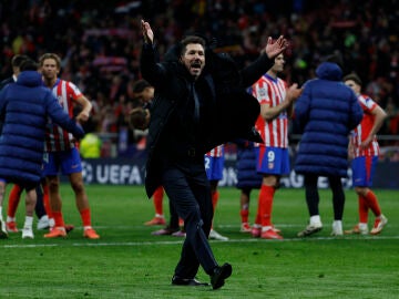 Simeone, tras caer eliminado ante el Real Madrid