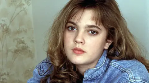 Drew Barrymore de adolescente Drew Barrymore de adolescente