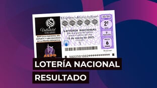 Sorteo Loter&iacute;a Nacional: Comprobar d&eacute;cimo de hoy s&aacute;bado 15 de marzo, en directo