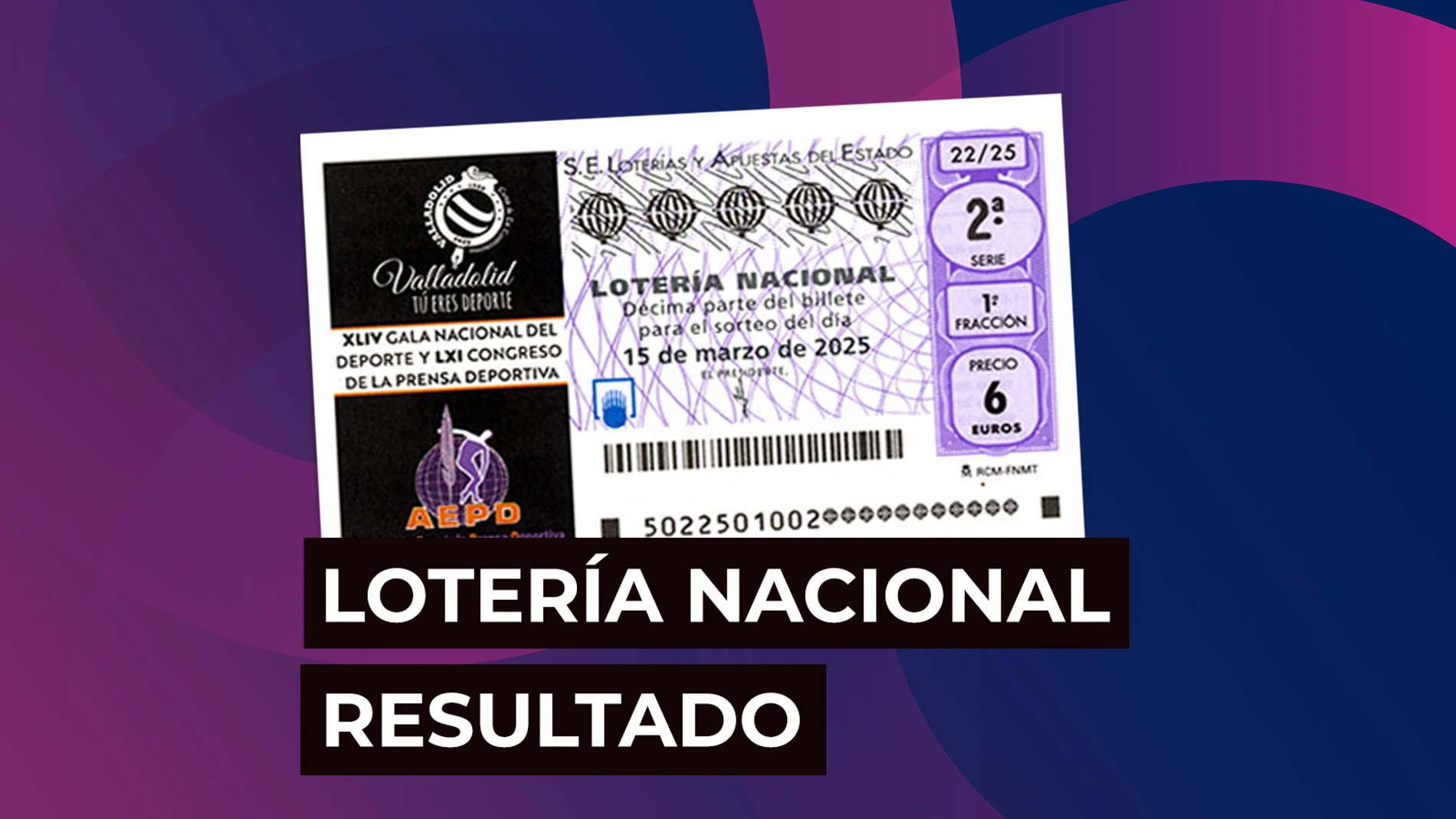 Sorteo Lotería Nacional: Comprobar décimo de hoy sábado 15 de marzo, en directo Sorteo Lotería Nacional: Comprobar décimo de hoy sábado 15 de marzo, en directo