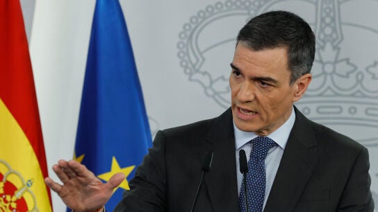 El presidente del Gobierno, Pedro S&aacute;nchez