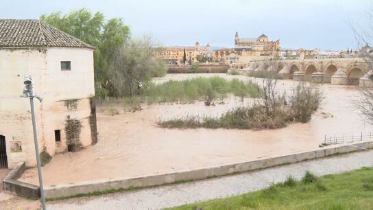 El r&iacute;o Guadalquivir a su paso por C&oacute;rdoba