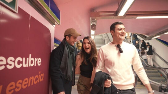 Guillermo Barrientos, Alba Brunet y Jose Mil&aacute;n