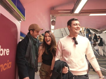 Guillermo Barrientos, Alba Brunet y Jose Mil&aacute;n