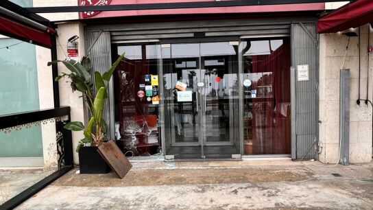 Restaurante robado en Barcelona