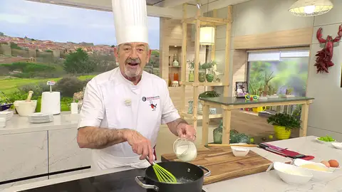 Así se hace la bechamel para las croquetas: las claves de Karlos Arguiñano Así se hace la bechamel para las croquetas: las claves de Karlos Arguiñano