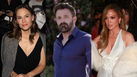 Jennifer Garner, Ben Affleck y Jennifer Lopez Jennifer Garner, Ben Affleck y Jennifer Lopez