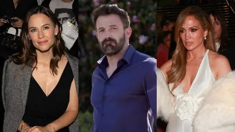 Jennifer Garner, Ben Affleck y Jennifer Lopez Jennifer Garner, Ben Affleck y Jennifer Lopez