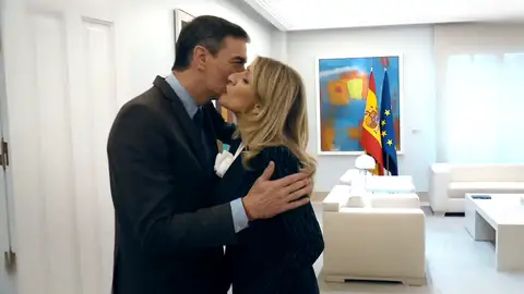 Pedro Sánchez y Yolanda Díaz. Pedro Sánchez y Yolanda Díaz.