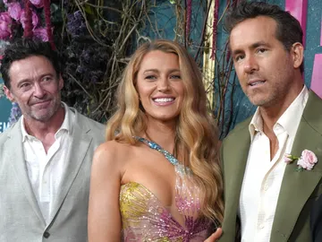 Hugh Jackman, Blake Lively y Ryan Reynolds en la premiere de It Ends With Us Hugh Jackman, Blake Lively y Ryan Reynolds en la premiere de It Ends With Us