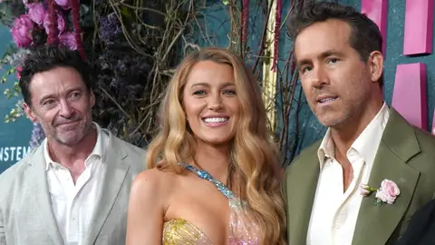 Hugh Jackman, Blake Lively y Ryan Reynolds en la premiere de It Ends With Us Hugh Jackman, Blake Lively y Ryan Reynolds en la premiere de It Ends With Us